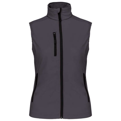 LADIES' SOFTSHELL BODYWARMER - Titanium - Main