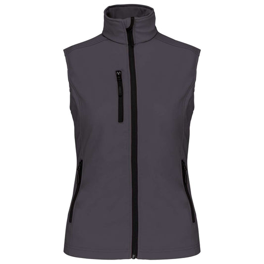 LADIES' SOFTSHELL BODYWARMER - Titanium - Main