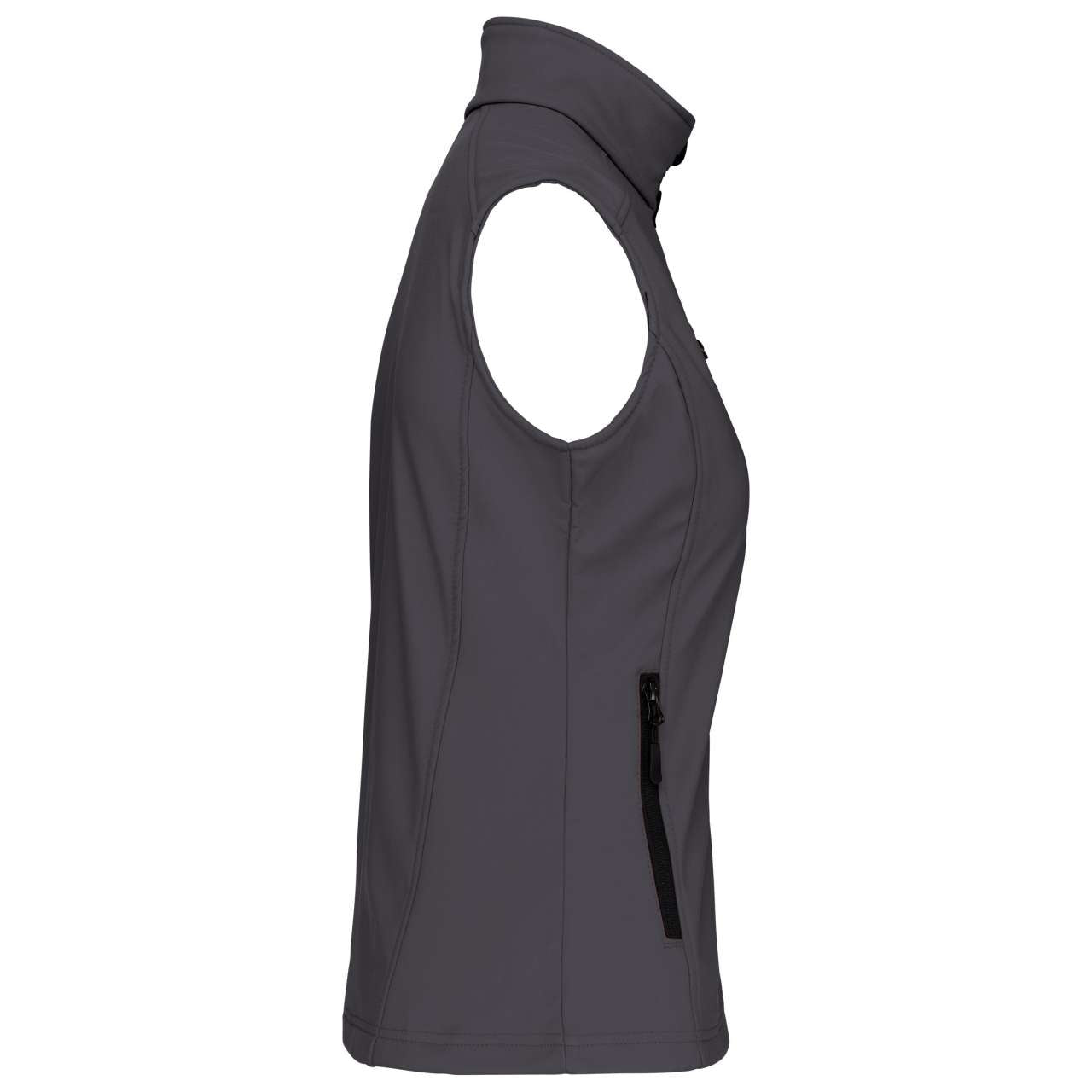 LADIES' SOFTSHELL BODYWARMER - Titanium - Additional