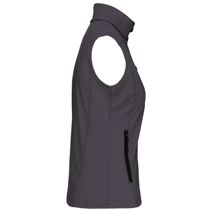 LADIES' SOFTSHELL BODYWARMER - Titanium - Additional