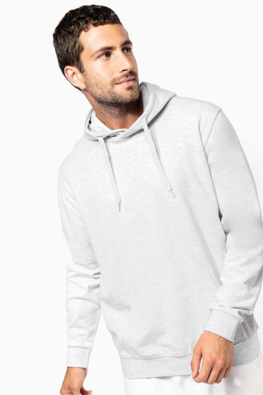 UNISEX HOODIE SWEATSHIRT - Black - modelimageurl
