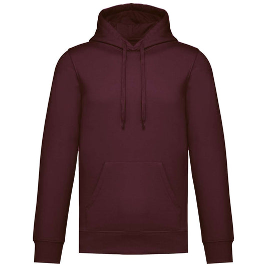 UNISEX HOODIE SWEATSHIRT - Wine - colorimageurl