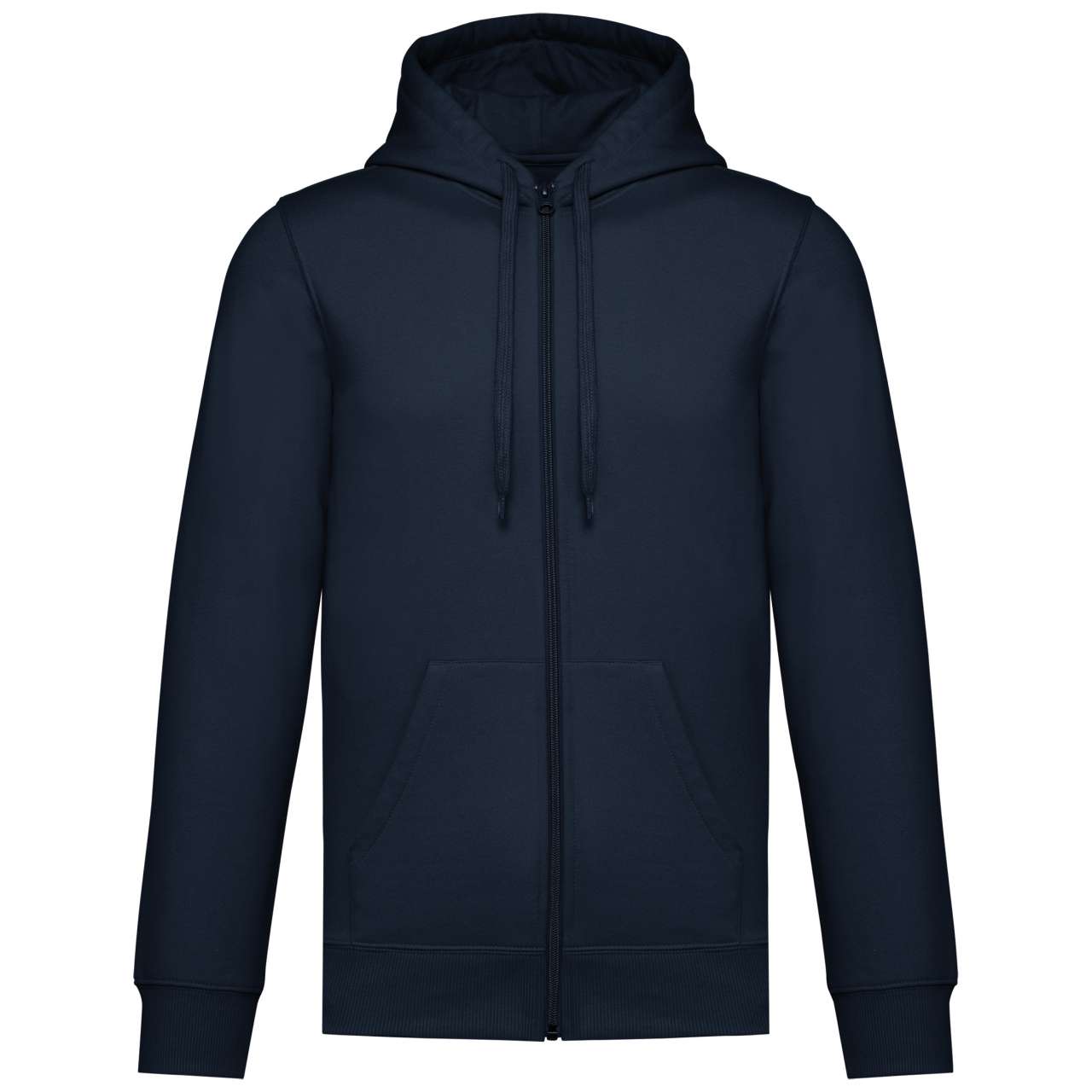UNISEX FULL ZIP HOODIE - Navy - colorimageurl