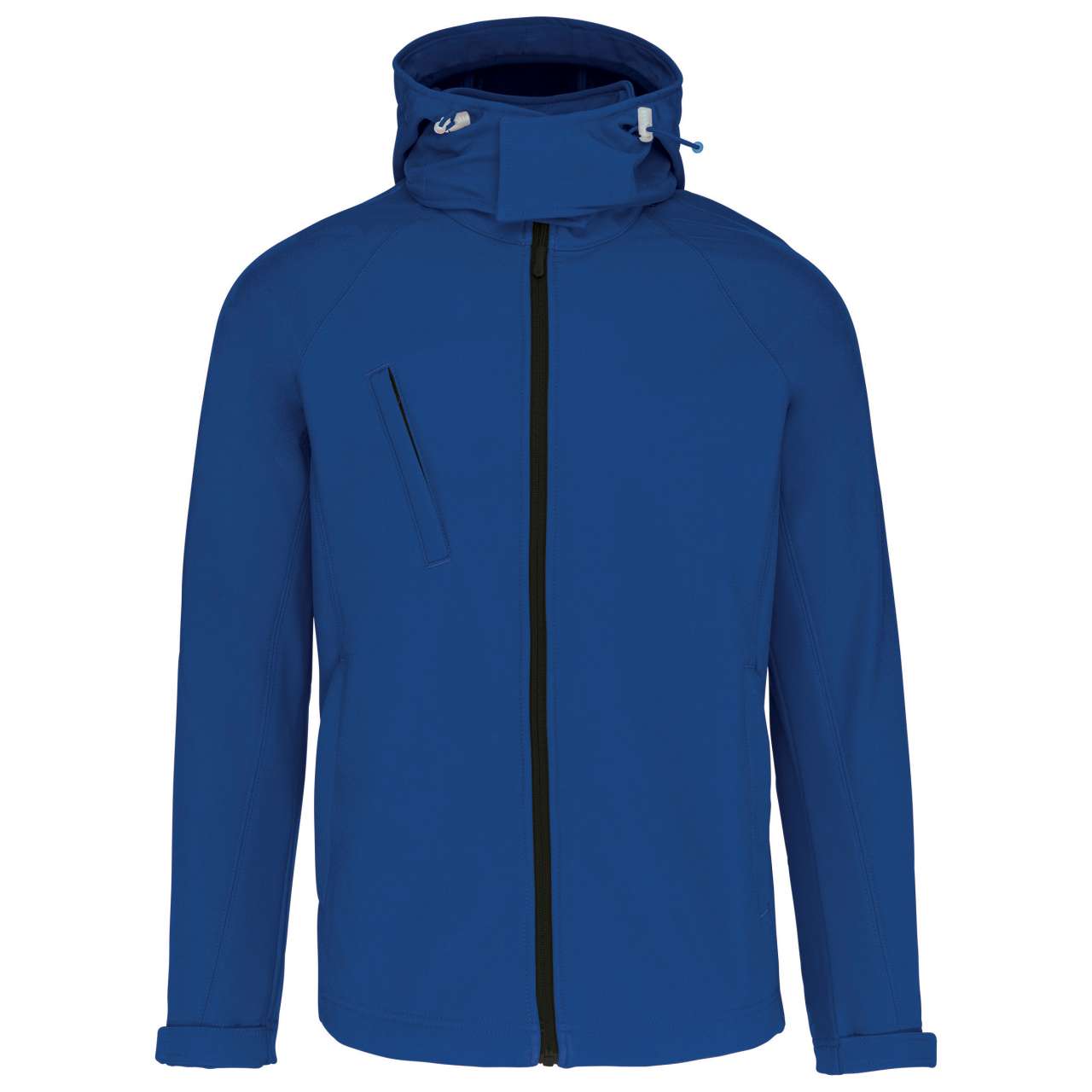 MEN'S DETACHABLE HOODED SOFTSHELL JACKET - Dark Royal Blue - Additional