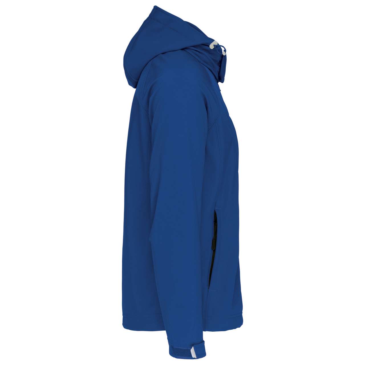 MEN'S DETACHABLE HOODED SOFTSHELL JACKET - Dark Royal Blue - Additional