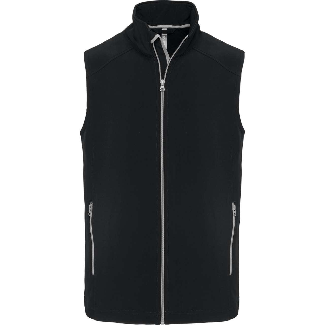 2-LAYER SOFTSHELL BODYWARMER - Black - colorimageurl