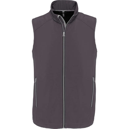 2-LAYER SOFTSHELL BODYWARMER - Titanium - colorimageurl
