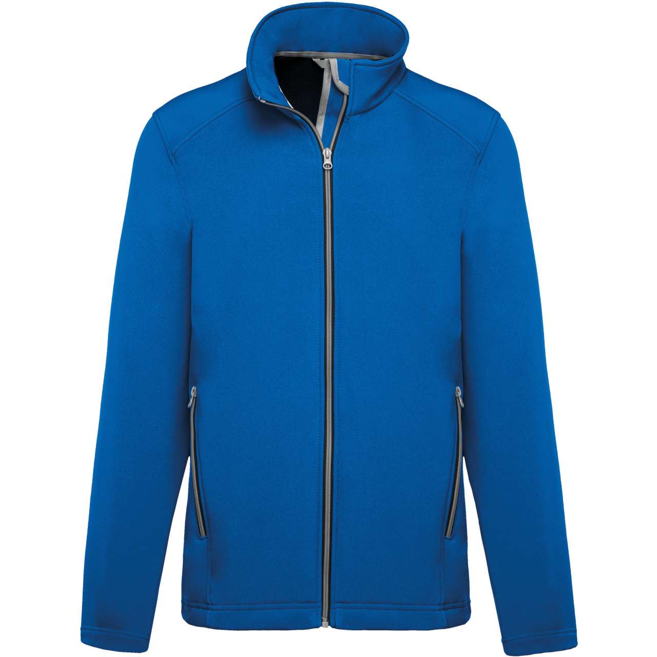 MEN’S 2-LAYER SOFTSHELL JACKET - Light Royal Blue - Main