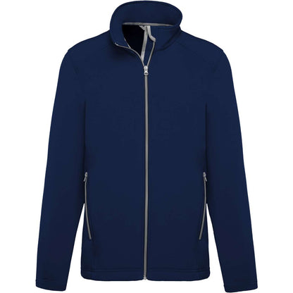 MEN’S 2-LAYER SOFTSHELL JACKET - Navy - Main