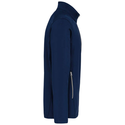 MEN’S 2-LAYER SOFTSHELL JACKET - Navy - Additional