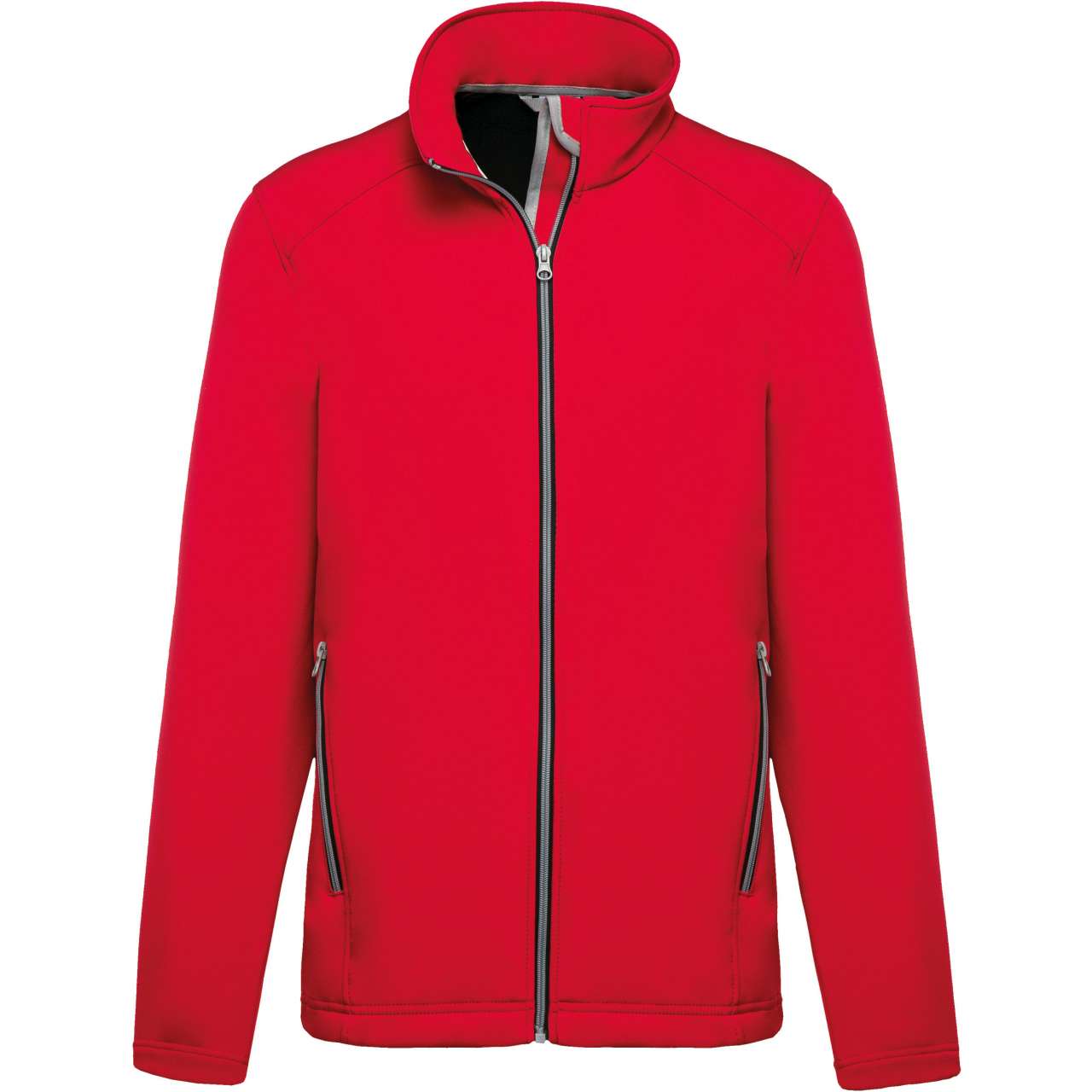 MEN’S 2-LAYER SOFTSHELL JACKET - Red - Main