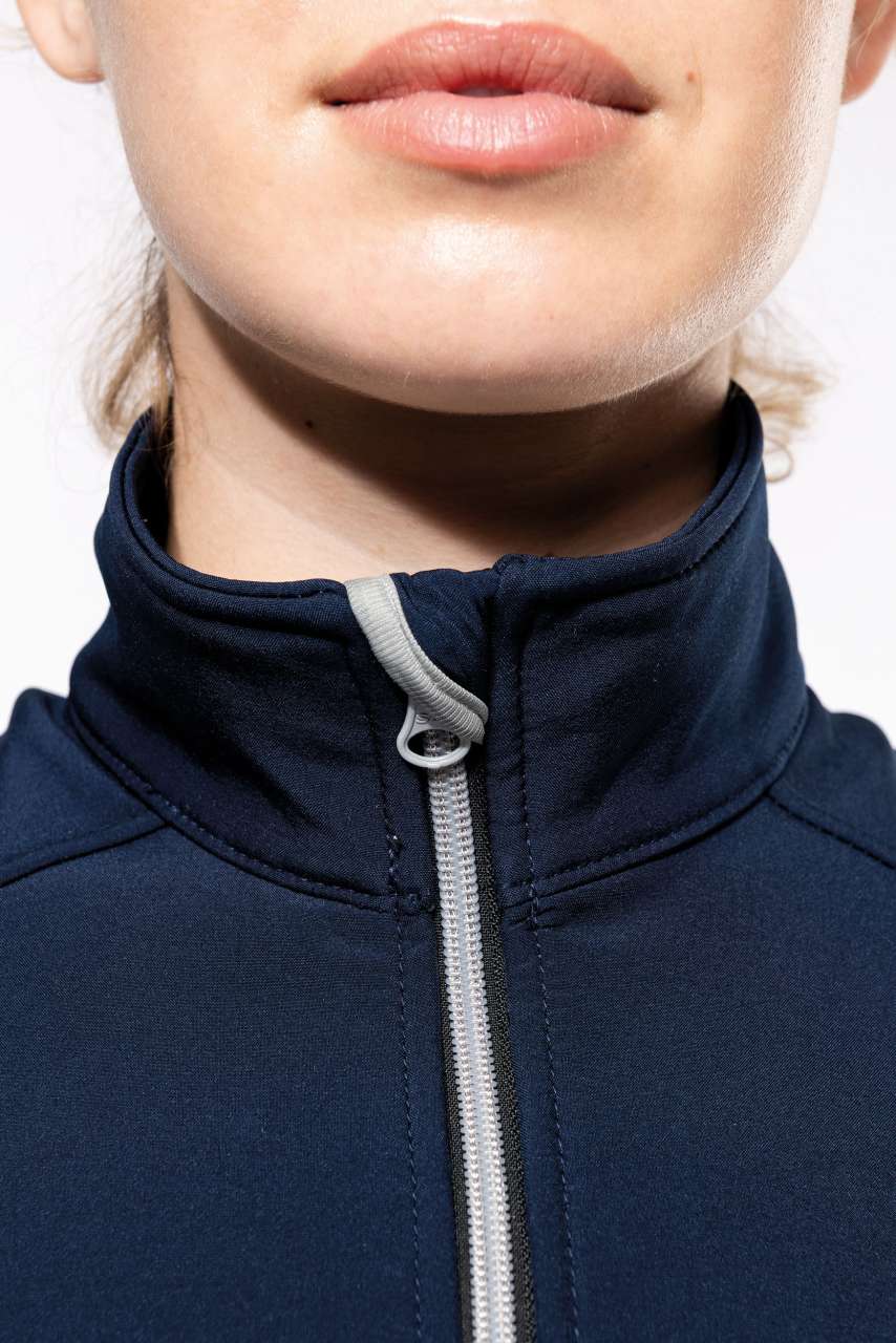 LADIES’ 2-LAYER SOFTSHELL JACKET - Navy - Additional