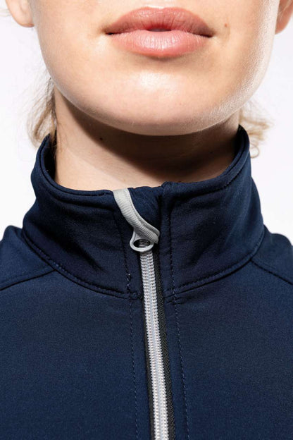 LADIES’ 2-LAYER SOFTSHELL JACKET - Light Royal Blue - Additional