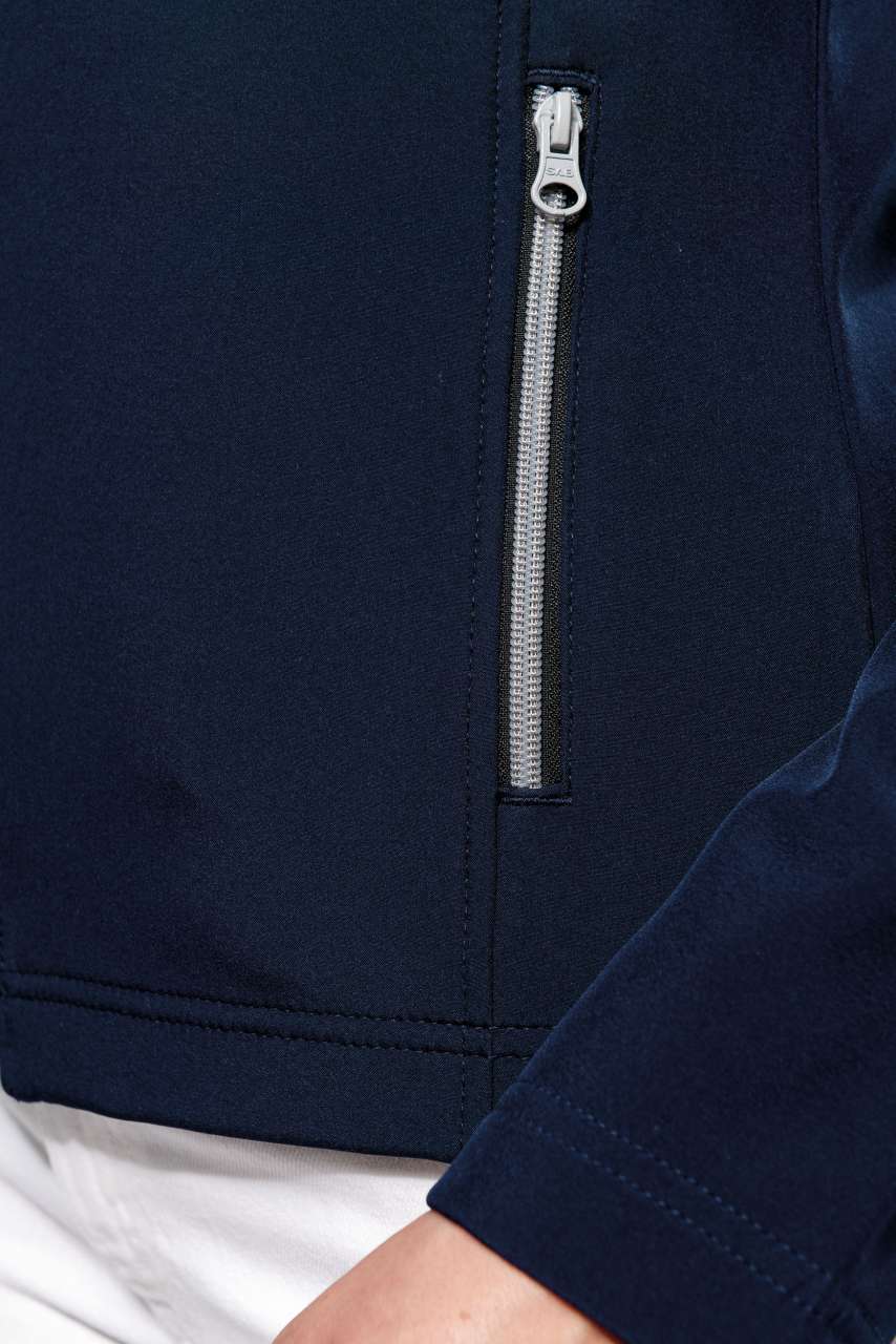 LADIES’ 2-LAYER SOFTSHELL JACKET - Titanium - Additional