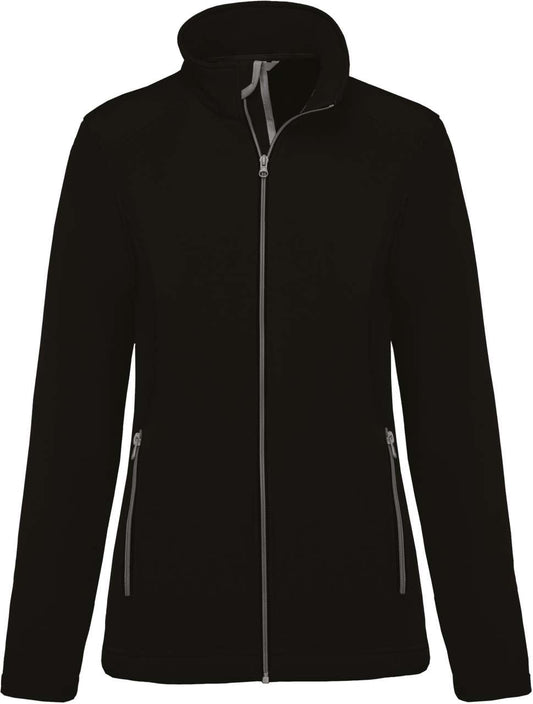 LADIES’ 2-LAYER SOFTSHELL JACKET - Black - Main