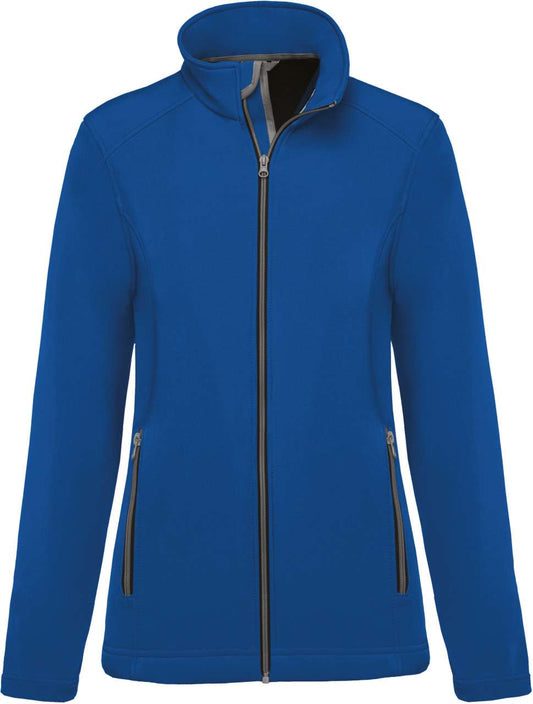 LADIES’ 2-LAYER SOFTSHELL JACKET - Light Royal Blue - Main