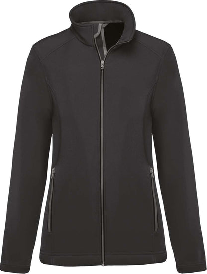 LADIES’ 2-LAYER SOFTSHELL JACKET - Titanium - Main