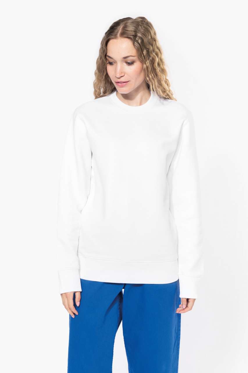 UNISEX CREW NECK SWEATSHIRT - Black - Additional