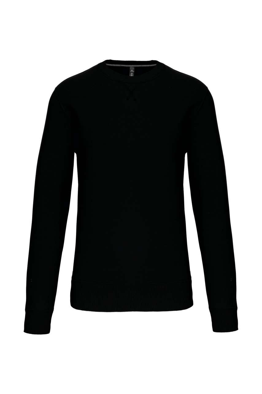 UNISEX CREW NECK SWEATSHIRT - Black - Main