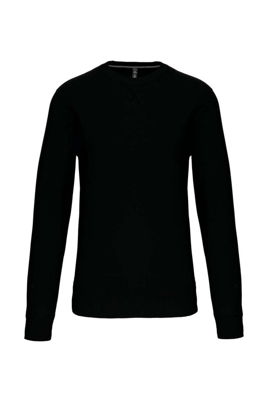 UNISEX CREW NECK SWEATSHIRT - Black - Main