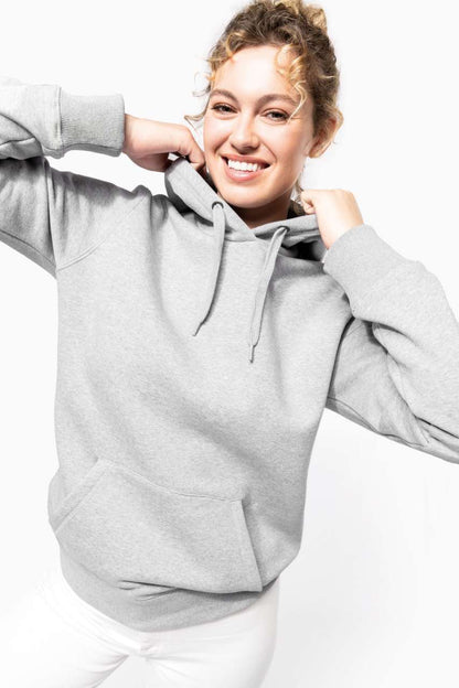 HOODED SWEATSHIRT - Black - Additional