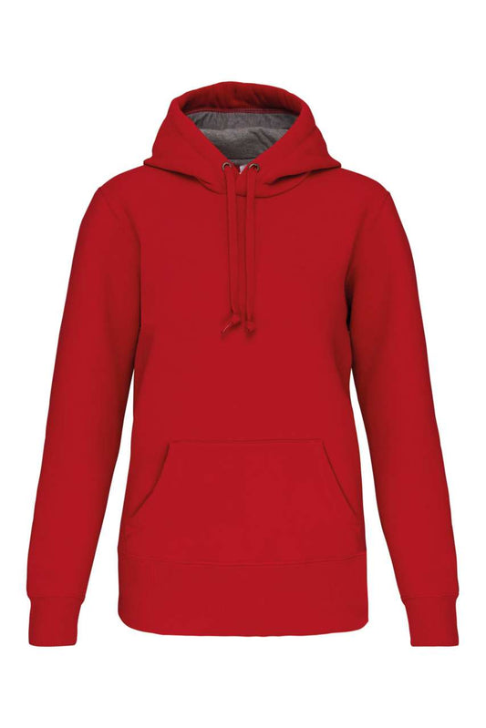 HOODED SWEATSHIRT - Red - Main