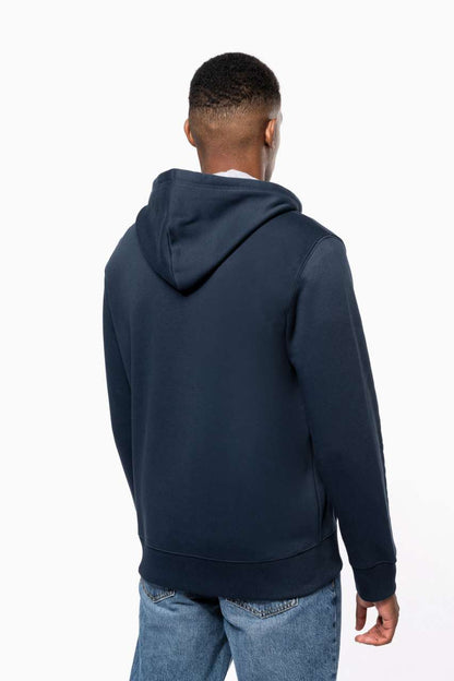 FULL ZIP HOODED SWEATSHIRT - Black - Additional