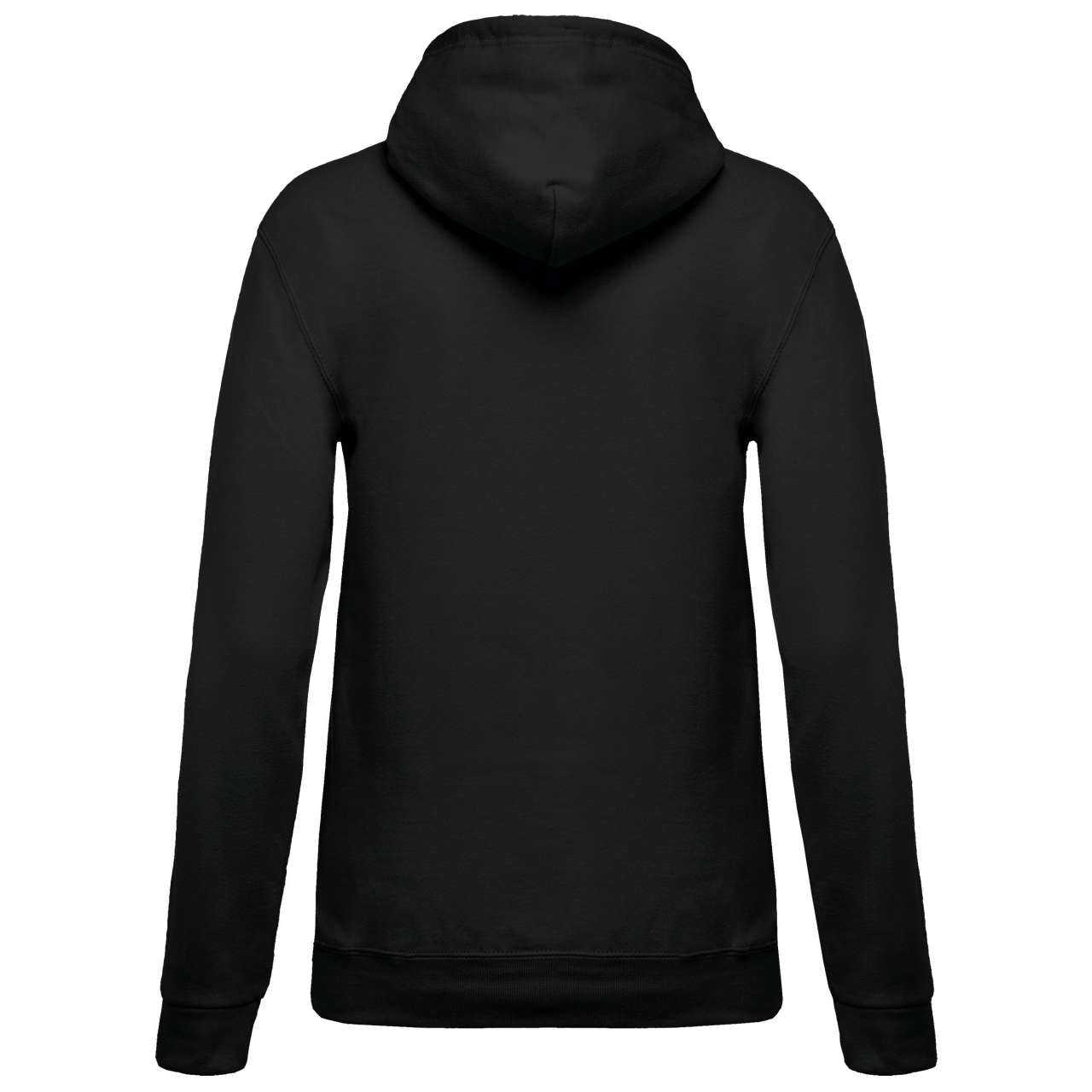 LADIES’ HOODED SWEATSHIRT - Black - Additional