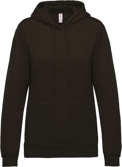 LADIES’ HOODED SWEATSHIRT - Dark Grey - Main