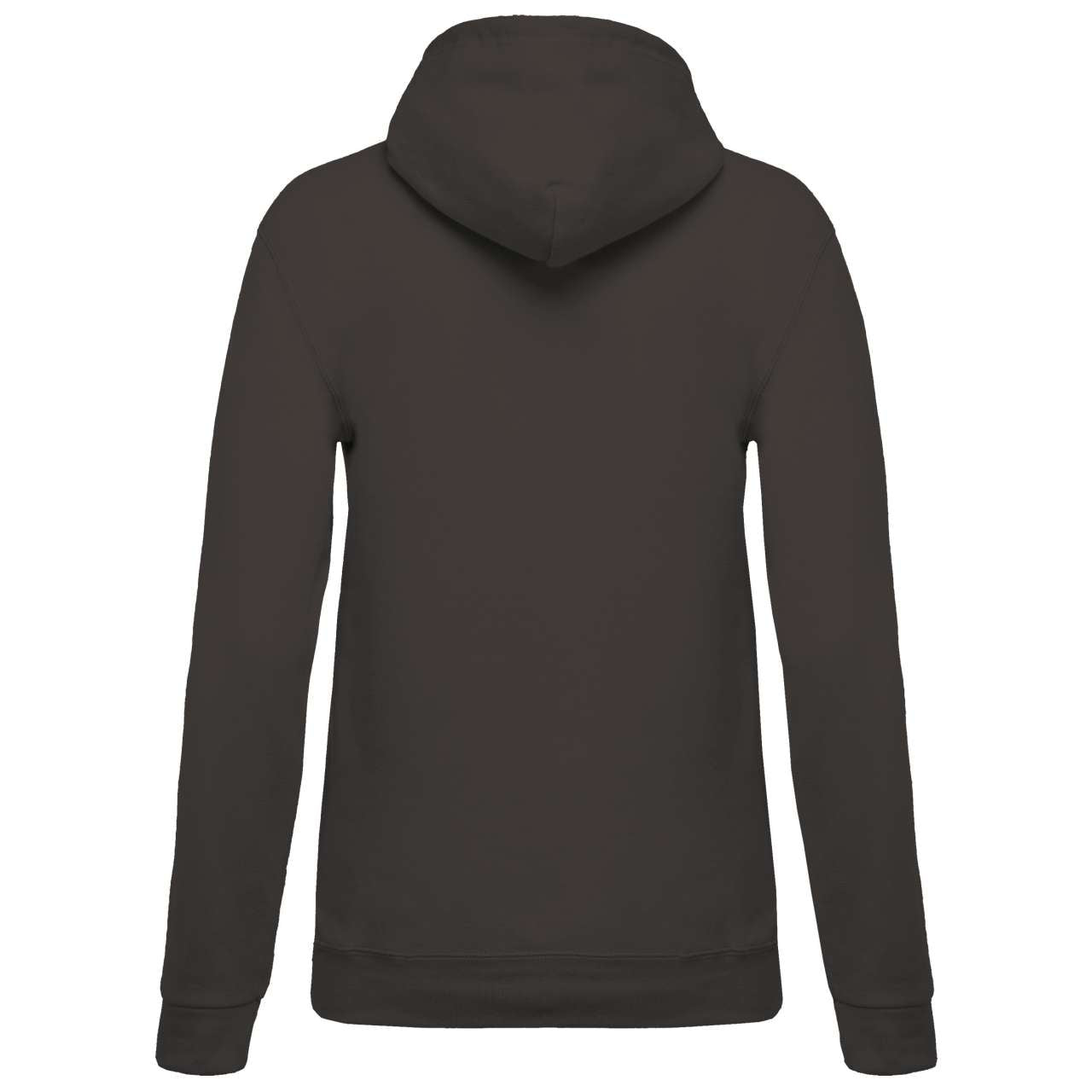 LADIES’ HOODED SWEATSHIRT - Dark Grey - Additional