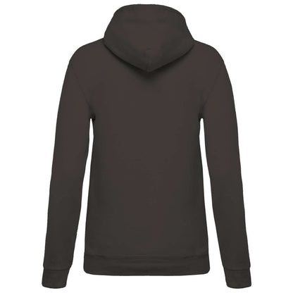 LADIES’ HOODED SWEATSHIRT - Dark Grey - Additional