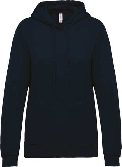 LADIES’ HOODED SWEATSHIRT - Navy - Main
