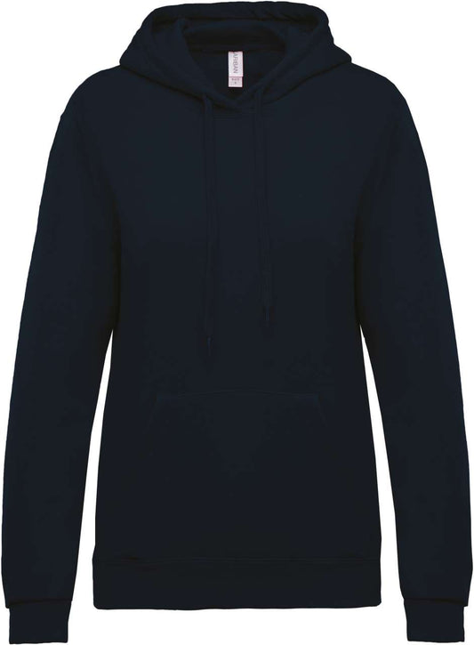 LADIES’ HOODED SWEATSHIRT - Navy - Main