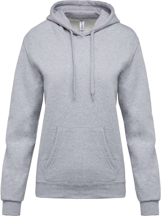 LADIES’ HOODED SWEATSHIRT - Oxford Grey - Main