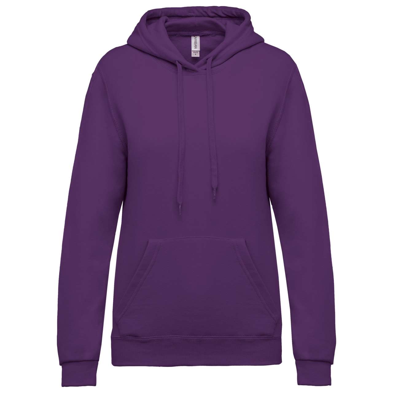 LADIES’ HOODED SWEATSHIRT - Purple - Main