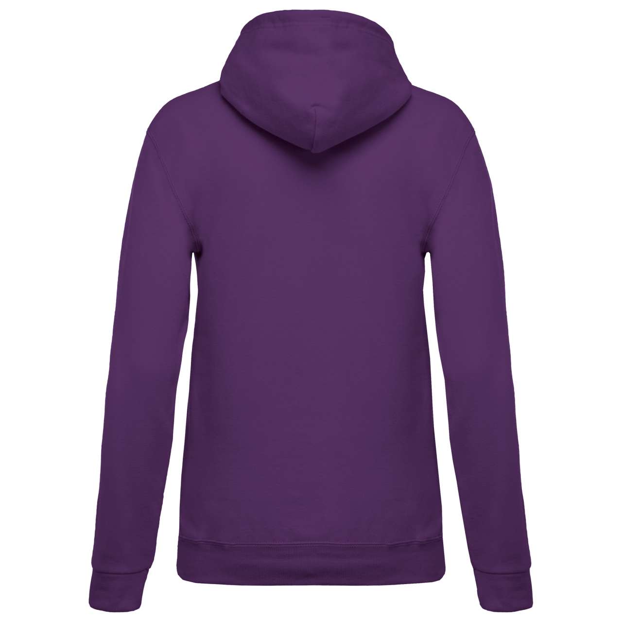 LADIES’ HOODED SWEATSHIRT - Purple - Additional