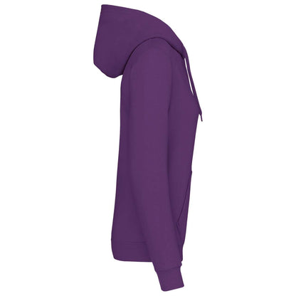 LADIES’ HOODED SWEATSHIRT - Purple - Additional