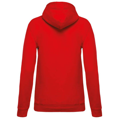 LADIES’ HOODED SWEATSHIRT - Red - Additional