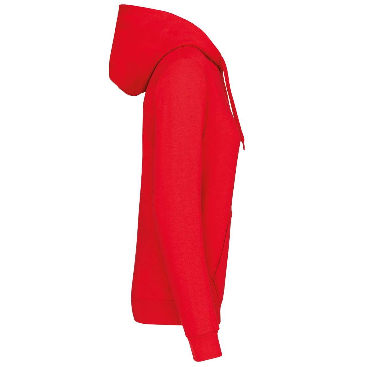 LADIES’ HOODED SWEATSHIRT - Red - Additional
