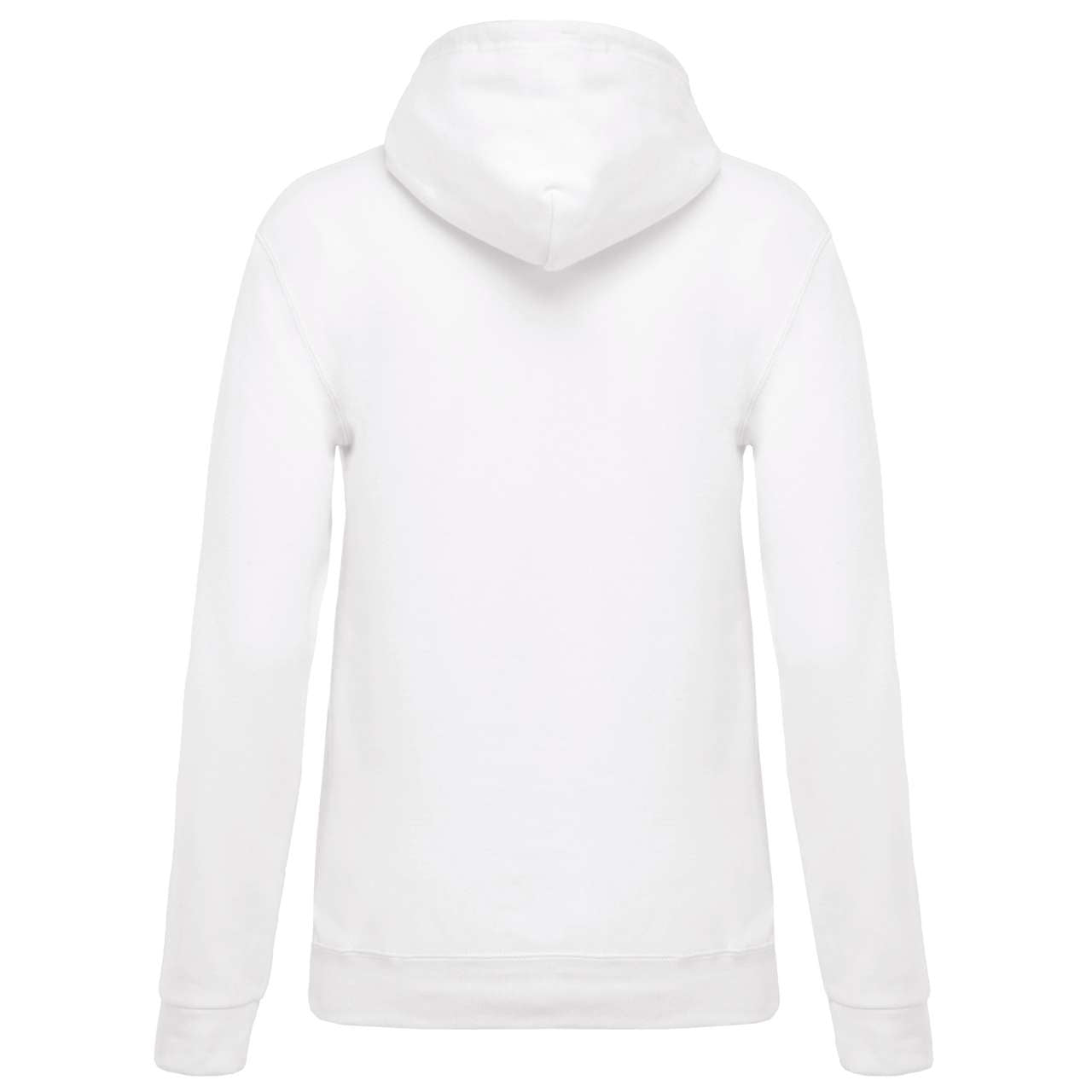 LADIES’ HOODED SWEATSHIRT - White - Additional