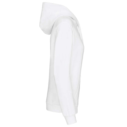 LADIES’ HOODED SWEATSHIRT - White - Additional
