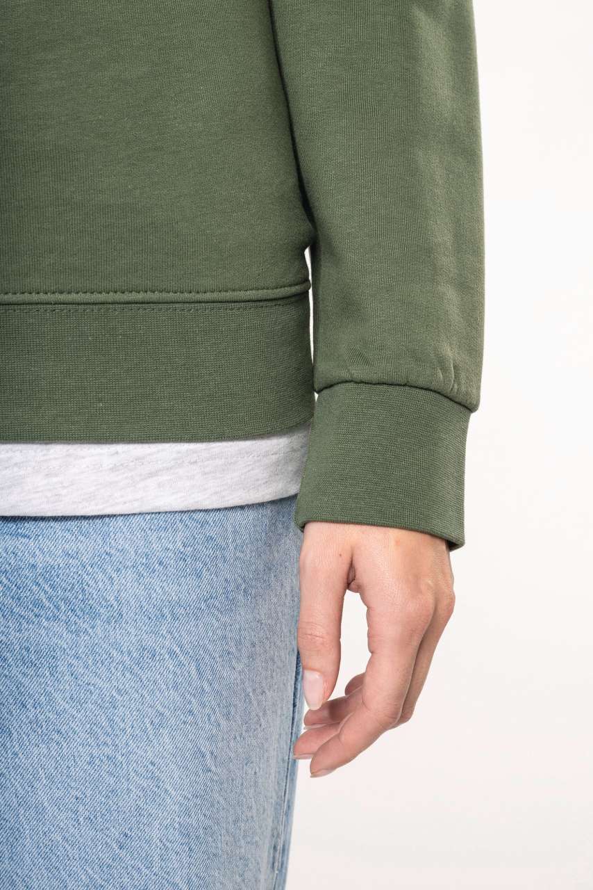 CREW NECK SWEATSHIRT - Black - Additional