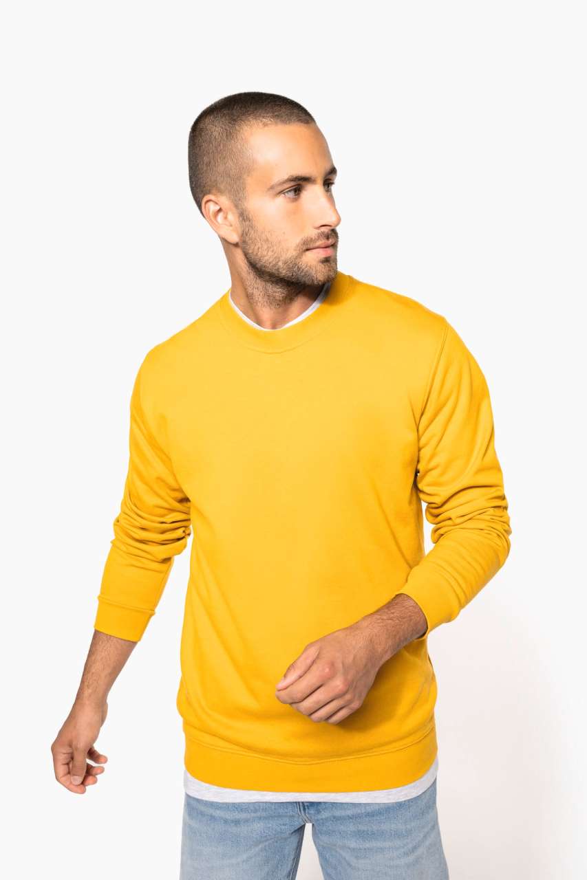 CREW NECK SWEATSHIRT - Black - Additional