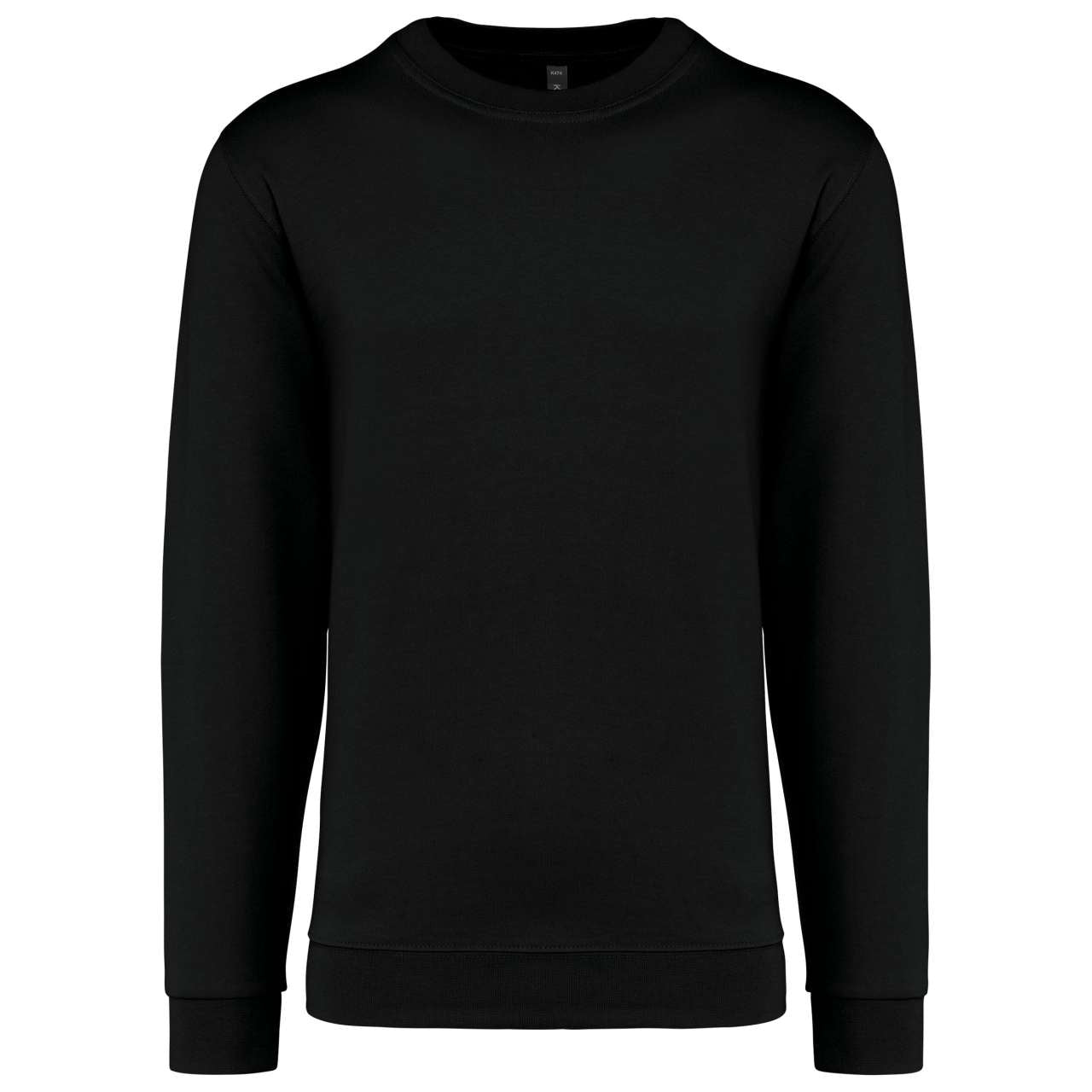 CREW NECK SWEATSHIRT - Black - Additional