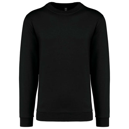CREW NECK SWEATSHIRT - Black - Additional