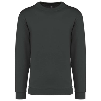 CREW NECK SWEATSHIRT - Dark Grey - Main