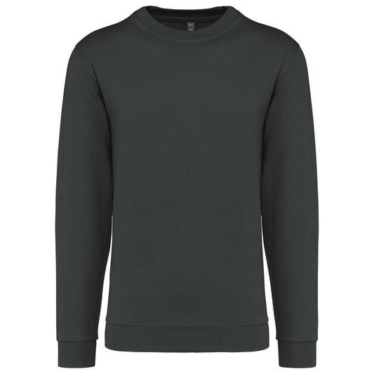 CREW NECK SWEATSHIRT - Dark Grey - Main
