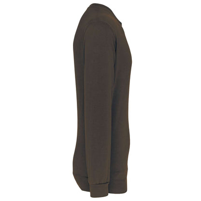 CREW NECK SWEATSHIRT - Dark Grey - Additional