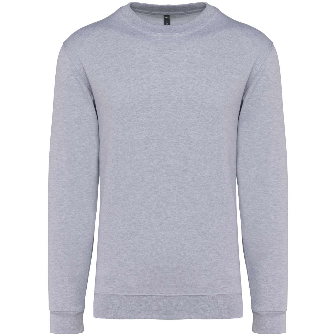 CREW NECK SWEATSHIRT - Oxford Grey - Main
