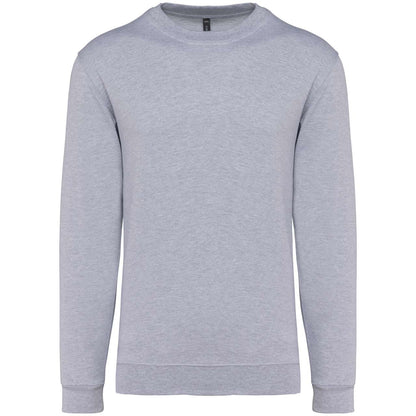 CREW NECK SWEATSHIRT - Oxford Grey - Main